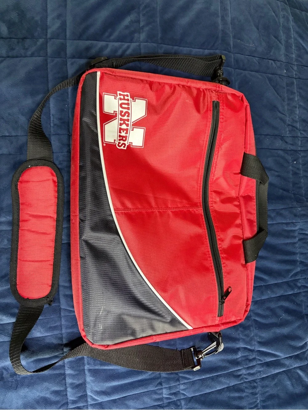 Nebraska Cornhusker Red Crossbody/Messenger Bag for Men